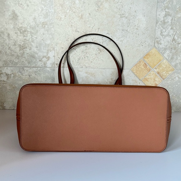 Michael Kors Jet Set Travel Large Shoulder Tote Bag MK Brown - Picture 8 of 14